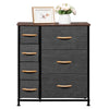 7 Drawer Chest of Drawers Fabric Storage Cabinet Kid Bedroom Organizer Drawers