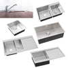 Stainless Steel Kitchen Sink Corrosion Resistant Insert Bowl w/ Waste Kit