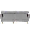 Linen Fabric Sofa Bed Couch Convertible Recliner Back Thick Cushions 3 Seater