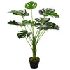 85cm/2.8FT Artificial Monstera Plant Realistic Fake Tree Potted Home Office