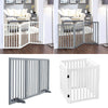 Expanding 3 4 Panel Pet Dog Barrier Gate Guard Fench Doorway Safety Freestanding