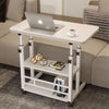 Adjustable Mobile Laptop Table Notebook Desk Sofa Bed Tray Computer StorageShelf