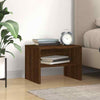 1/2x Bedside Cabinet Chipboard Home Telephone Nightstand Multi Colours