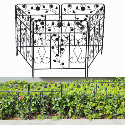 Rustproof Garden Fencing Dog Animal Barrier Fence Poultry Cage Pen 31in x 9.8ft