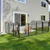 Foldable Modular Dog Pen Puppy Playpen Whelping Garden Fence Dog Barrier 8 Panel