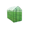 Reinforced Steel Walk-in Polytunnel Greenhouse with Door Plant Grow House Garden