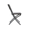 2x Folding Camping Chairs Picnic Fishing Rattan Effect Beach Outdoor Seat Garden