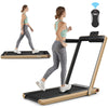 2 in 1 Folding Treadmill Electric 1-12KM/H Walking Running Machine Bluetooth