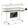 Electric Standing Desk Height Adjustable Sit to Stand Desk with Headphone Hook