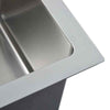 Handmade Kitchen Sink Plumbing Utility Waste Basin Stainless Steel