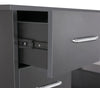 Large Computer Desk With Shelves & Drawers PC Writing Study Table Home Office