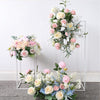 Metal Rectangle Wedding Flower Stand Pedestal Centrepiece Plinth Decor 4pcs