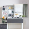 Dressing Table With Drawers Mirror Stool Set Makeup Desk Vanity Table Bedroom