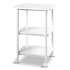 Mobile Printer Utility Cart Machine Stand Home Office Storage Organiser Shelves