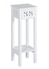 Telephone Bedside Table Cabinet End Side Drawer Display Storage Shelf Home White