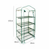 4 Tier Mini Greenhouse Walk In Grow Bag Green House PVC Cover Plastic Garden