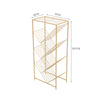 6 Tree Branches Display Furniture Ladder Shelf Metal Storage Book Rack Bookshelf