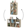 Bookcase Storage Shelves Unit Organiser Display Standing Shelving Cupboard Home