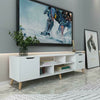 TV Cabinet Stand Media Console Table W/ Storage Shelf Drawers Living Room Modern