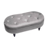 Large Chesterfield Footstool Sofa Ottoman Pouffe Stool Bench Chair Window Seat