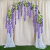 SYST Wedding Wisteria Fake Flowers Artificial Flower Vine Hanging Garland Decor