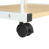 4 Tier Printer Stand Rolling Bookcase Kitchen Shelf Display Cabinet Side Table