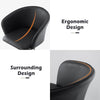 Faux Leather Salon Chair Bar Stool Hair Beauty Barber Chair Black Adjustable