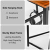 Industrial Computer Desk Wide Laptop Table Writing Workstation Adjustable Shelf