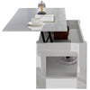 High Gloss Coffee Table With Storage Lift Top Up Wooden Living Room Furniture UK