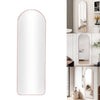 Wall Mounted Full Length Mirror Dressing Home Oval Bedroom Mirror Metal Frame UK