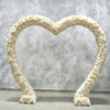 2.8M Heart-shape Balloon Arch Backdrop Flower Display Stand Frame Wedding Party