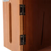 Home Office Retro Wooden Desktop Tidy Stationery Pen Organiser Holder Tissue Box