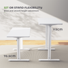 Electric Standing Desk Height Adjustable Desk Ergonomic Sit Stand Office Desk