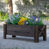 Wooden Garden Raised Bed Planter Grow Containers Pot, 100x36.5x36cm