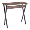 Rustic Oak Console Table Narrow Hallway Desk Antique Console Hall Table Display