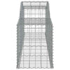 Arched Gabion Baskets 4 pcs 300x50x60/80 Galvanised Q5J3