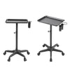 Hair Salon Trolley Cart Tray Hair Coloring Beauty Station Grooming 2 Tool Holder