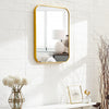 Modern Large Wall Hanging Mirror Metal Frame Decorative Mirrors Bathroom Hallway