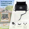 Bike Trailer Cargo Wagon Bicycle Cart Luggage Steel Black