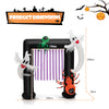 8FT Halloween Inflatable Archway Blow-up Festive Decoration 2 Ghosts 2 Spiders