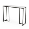 Large Slim Marble Console Table Hallway Foyer Wall Side Table Window Sill Table