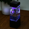 Jellyfish Tank Mood Light Aquarium Style Relaxing Colour Changing LED Desk Lamp