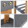 3Tier Shoe Rack Seating Bench Hallway Storage Organiser Holder Stand Bamboo