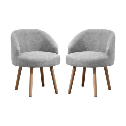 Tub Chairs Set of 2 Lounge Sofa Chair Occasional Chair for Reception