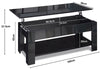 High Gloss Coffee Table With Storage Lift Top Up Modern Living Room Furniture