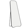 122CM Tall Full Length Standing Tilting & Wall Mounted Cloakroom Dressing Mirror