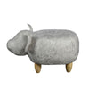 Upholstered Animal Shaped Ottoman Ride-on Footrest Stool Rest Seat TOY Kids New
