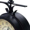 Outdoor Garden Paddington Station Wall Clock Double Sided Outside Bracket Retro