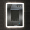 500x700mm LED Illuminated Cloakroom Mirrors Anti-fog Simple Single Touch Wall