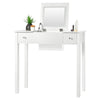 Dressing Table Makeup Desk with Drawer Flip-up Mirror Bedroom Vanity Furniture